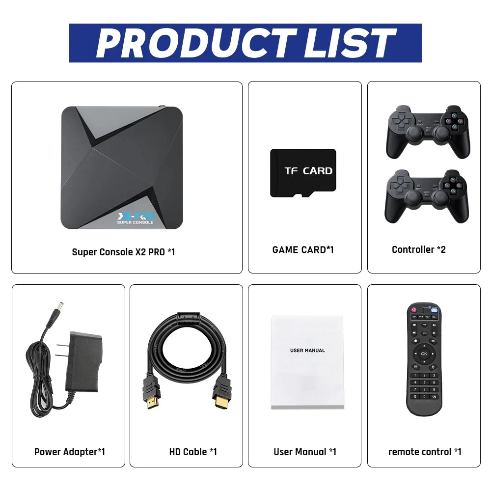 KINHANK Super Console X2 Pro Retro Game Box