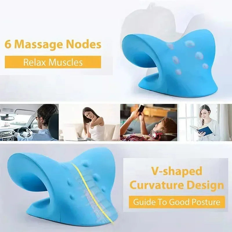 Cervical Spine Massager Neck Shoulder Relaxer