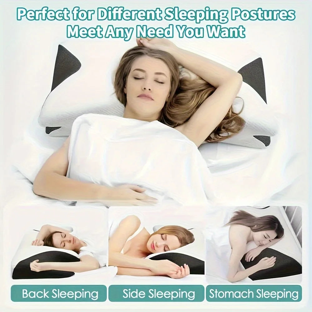 Soft Ergonomic Cotton Snack Pillow Sleeping