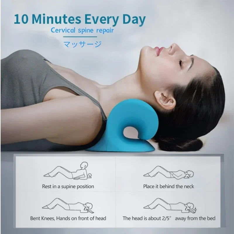 Cervical Spine Massager Neck Shoulder Relaxer