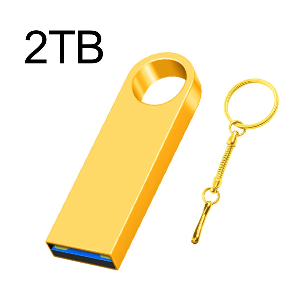 Metal USB Flash Drive 2TB High Speed