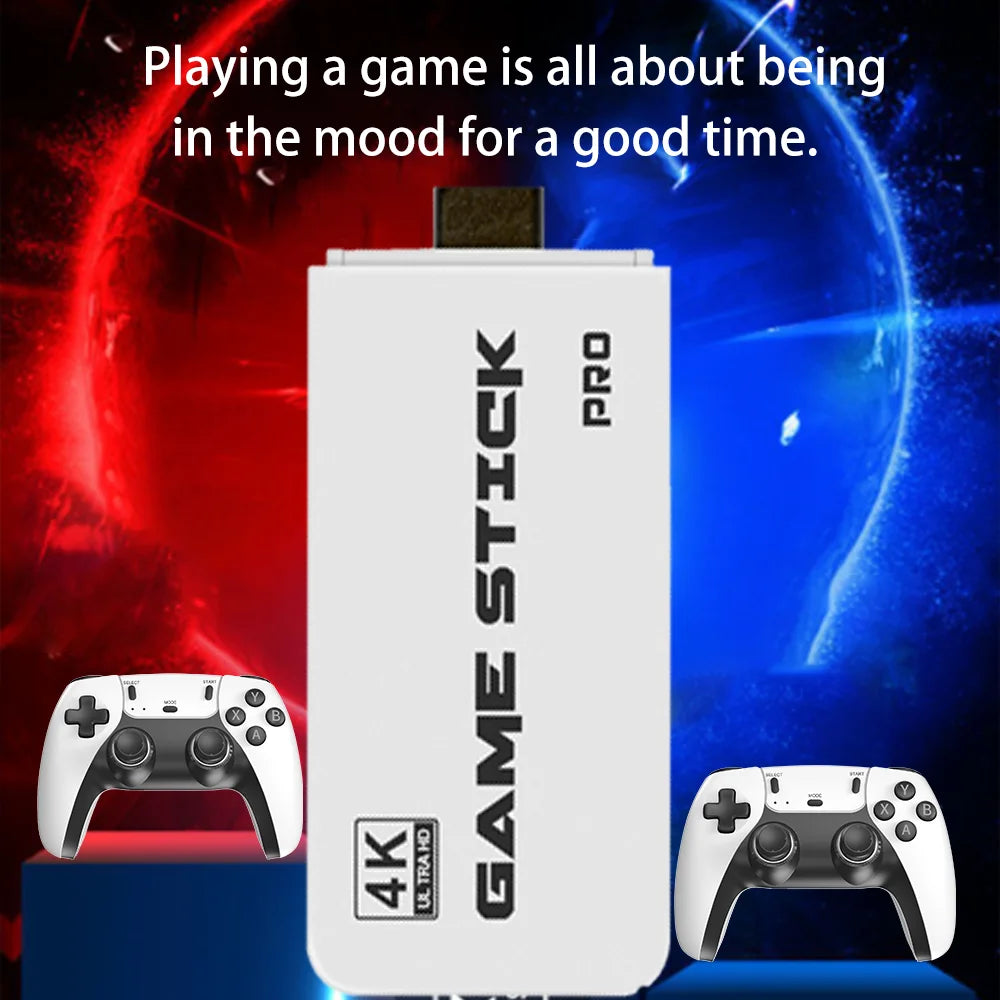 4K TV Game Stick 50000 Retro Games