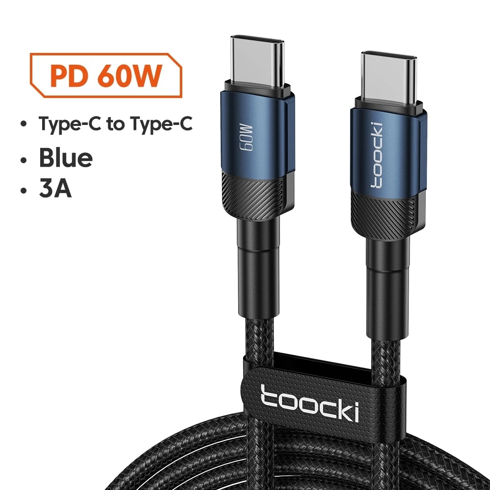 Toocki 100W USB C PD Fast Cable