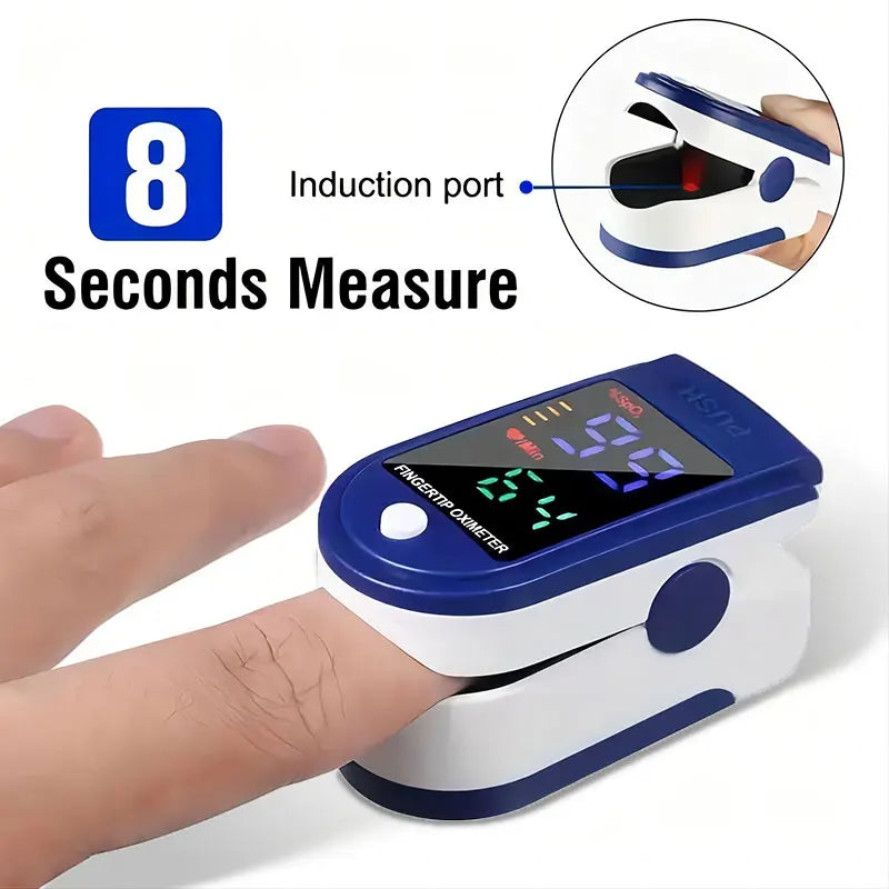 Fingertip Oximeter Blood Oxygen Monitor Portable