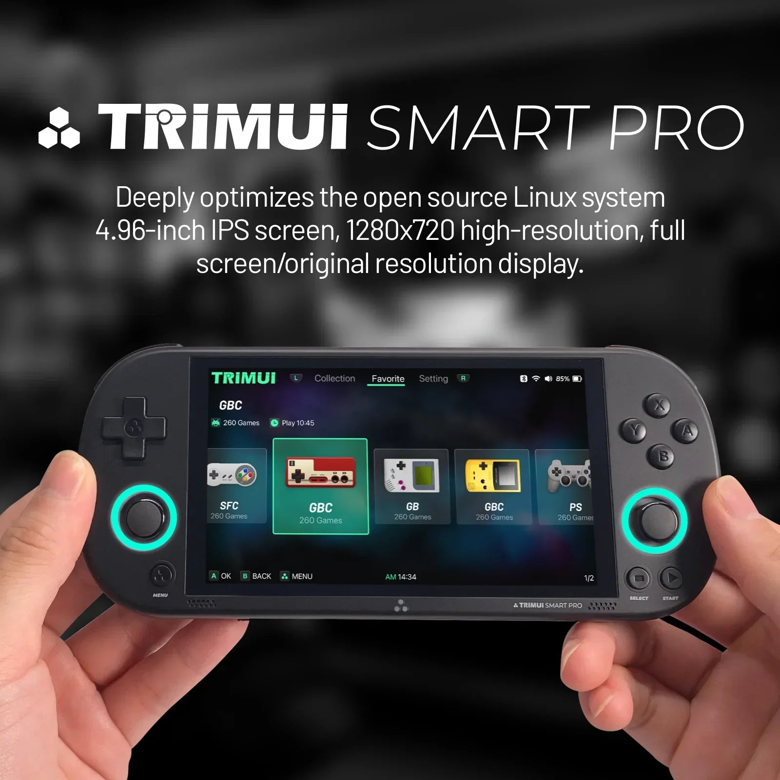 Trimui Smart Pro Retro Handheld Game Console