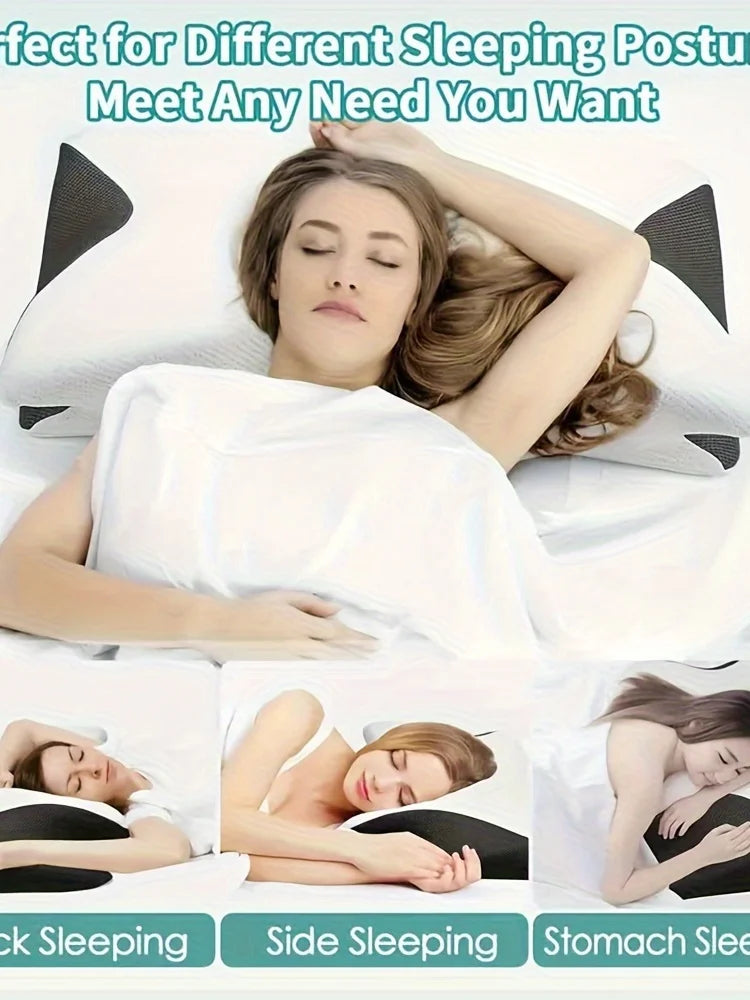 Soft Ergonomic Cotton Snack Pillow Sleeping