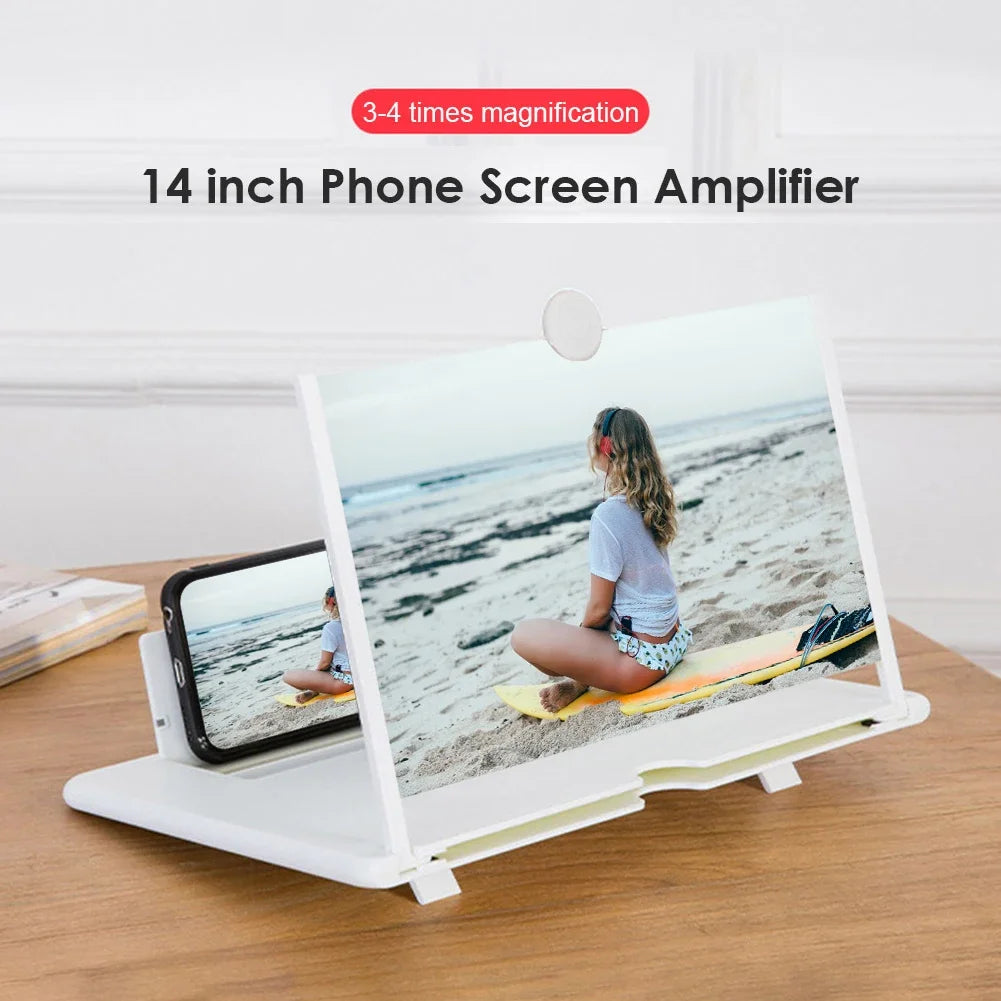 14'' 3D HD Cell Phone Screen Amplifier