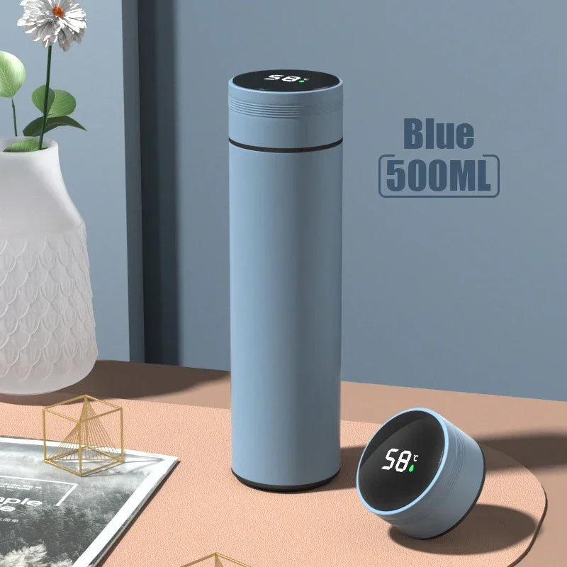 500ML Temperature Display Stainless Thermos Bottle
