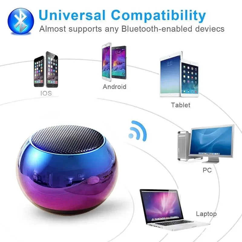 Wireless Bluetooth Mini Speaker Heavy Bass