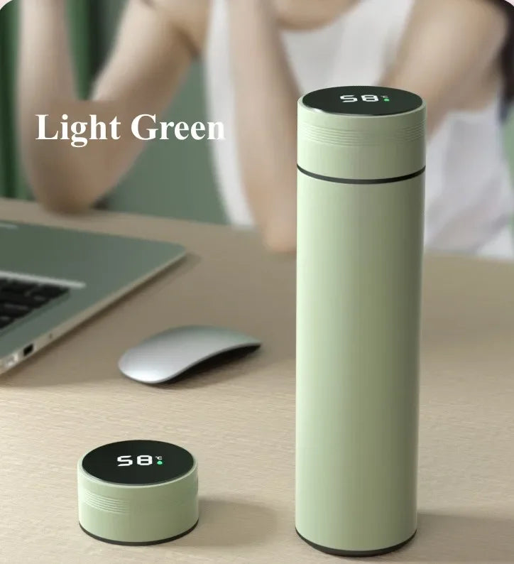 500ML Temperature Display Stainless Thermos Bottle