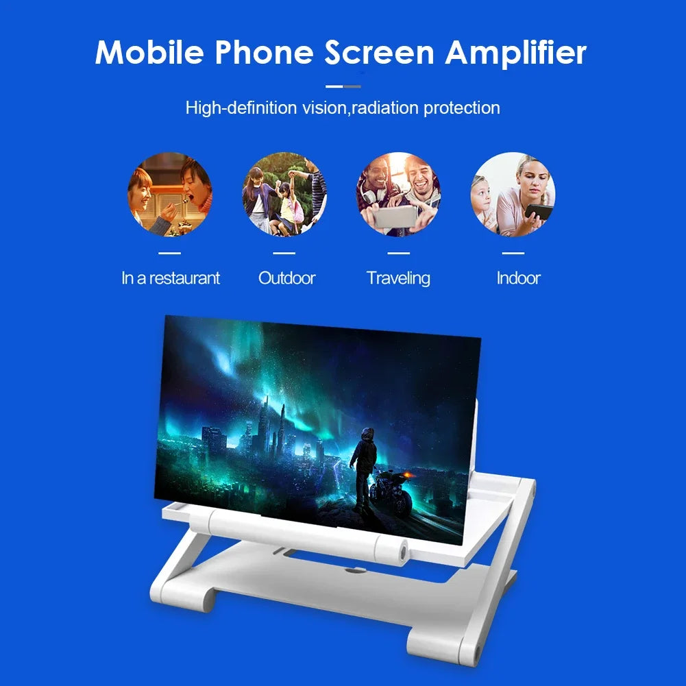 14'' 3D HD Cell Phone Screen Amplifier