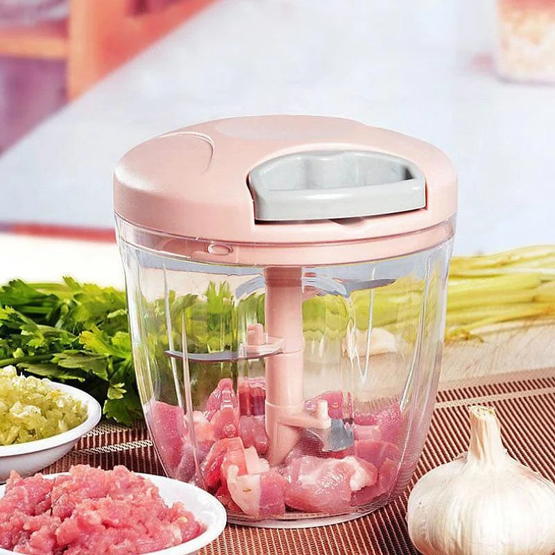 Manual Garlic Chopper and Vegetable Cutter