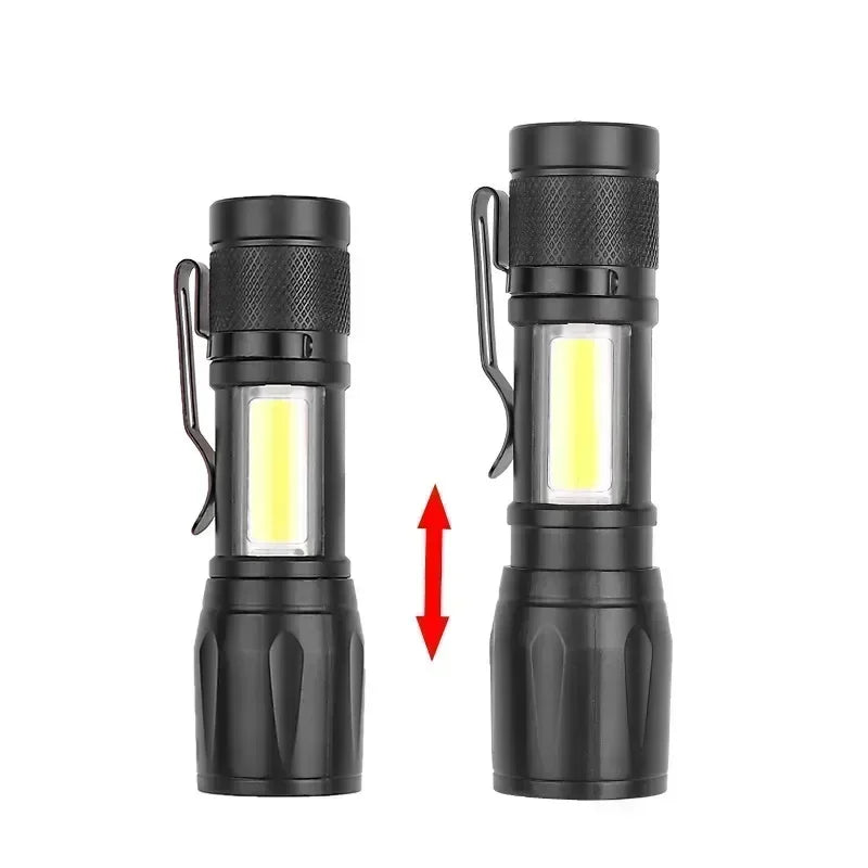 2000LM Tactical LED Flashlight with Display