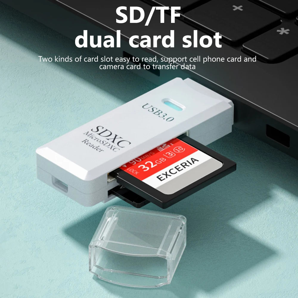 USB 3.0 Micro TF SD Card Reader