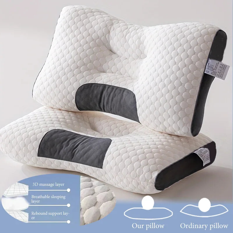 Soft Elastic Sleep Pillow Neck Protection
