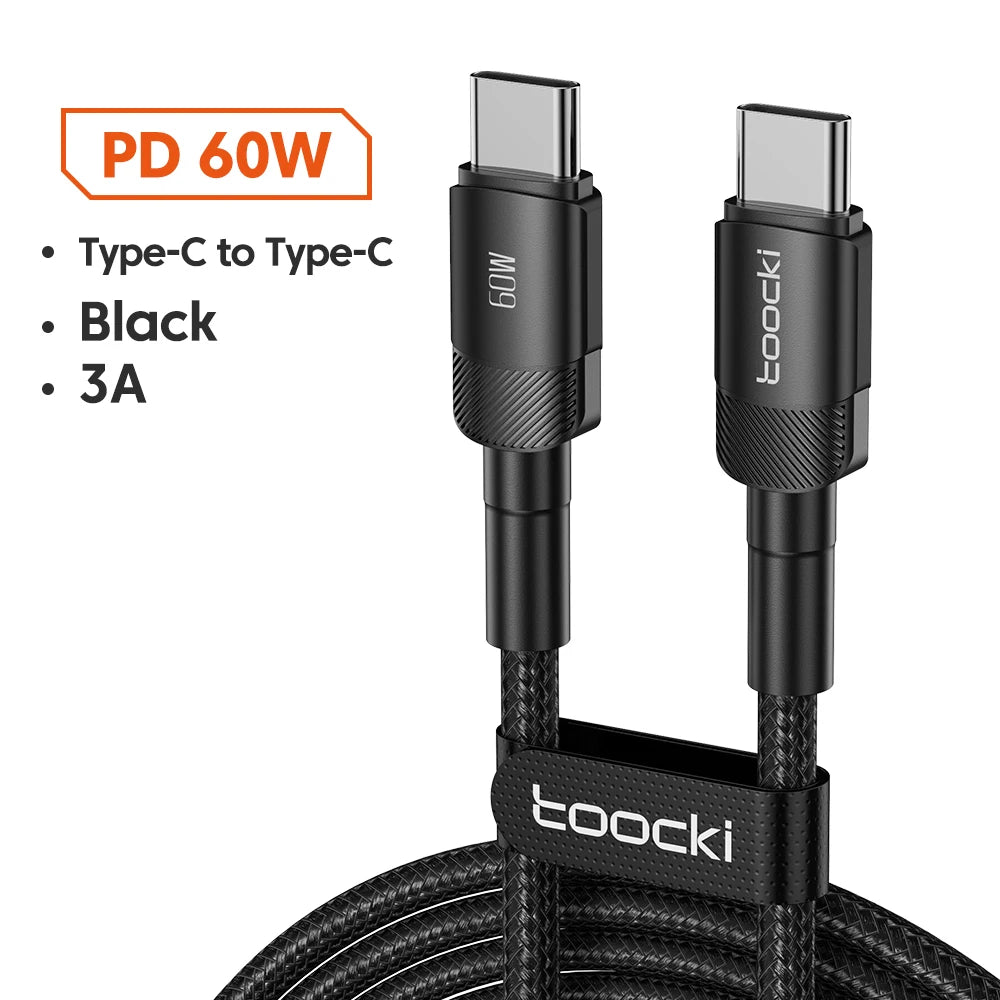 Toocki 100W USB C PD Fast Cable