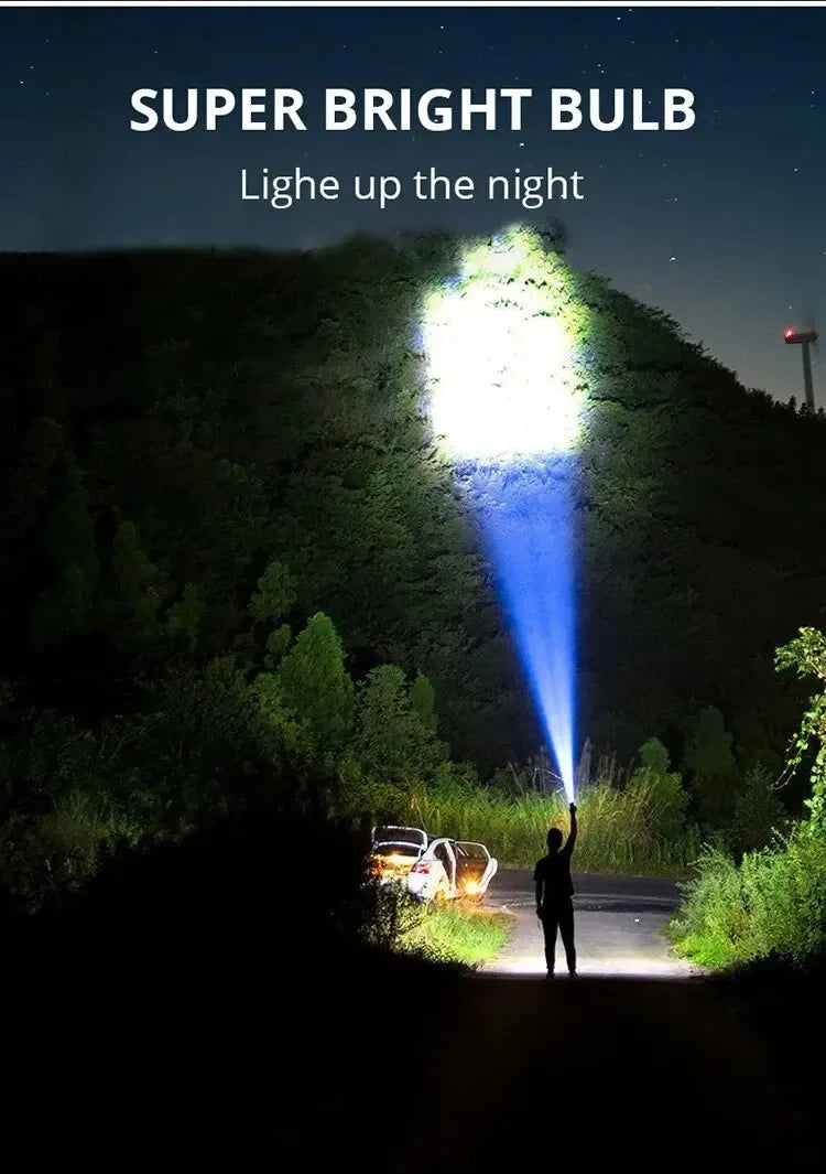 5LED High Power Camping Spotlight Rechargeable