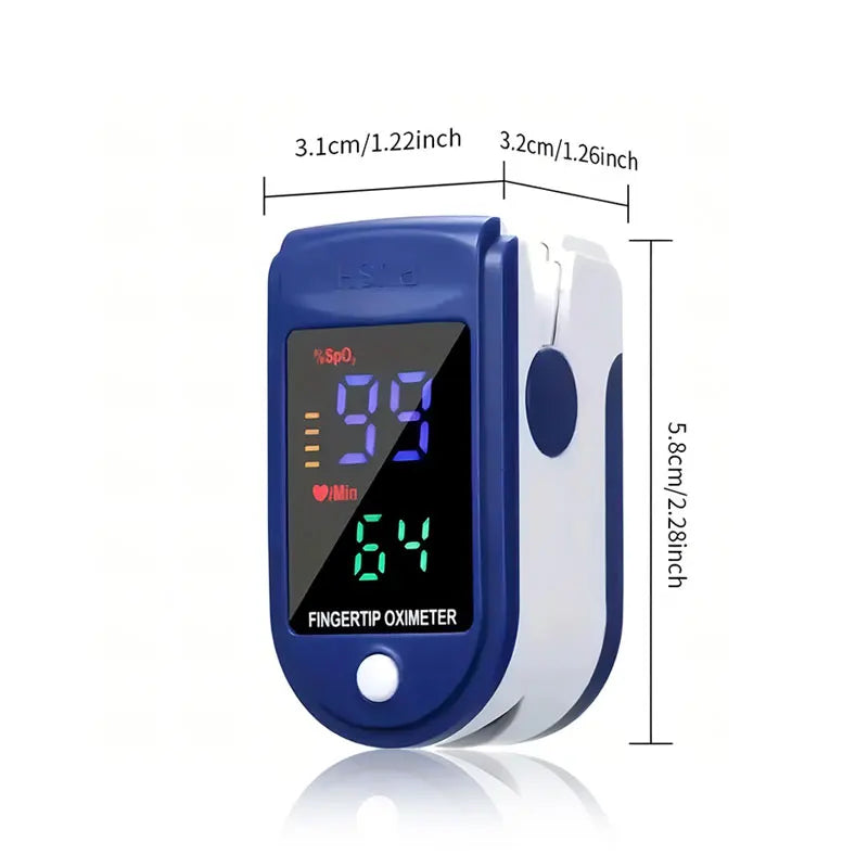 Fingertip Oximeter Blood Oxygen Monitor Portable