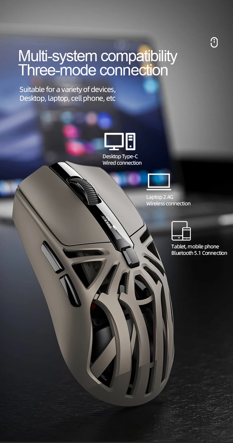 SMAILWOLF RS8 Bluetooth Gaming Mouse Three Mode