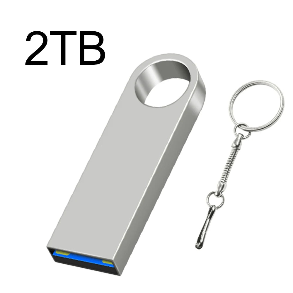 Metal USB Flash Drive 2TB High Speed