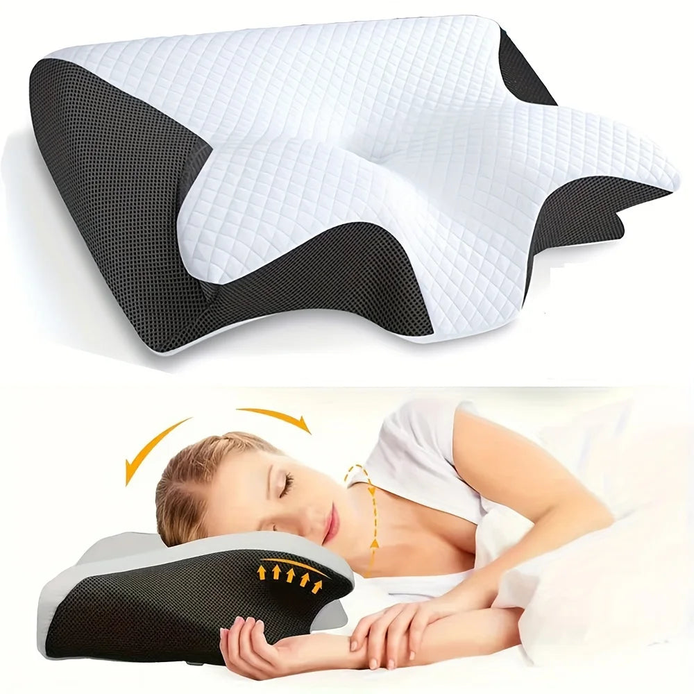 Soft Ergonomic Cotton Snack Pillow Sleeping