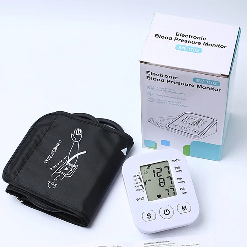 Portable Digital Tonometer Arm BP Monitor