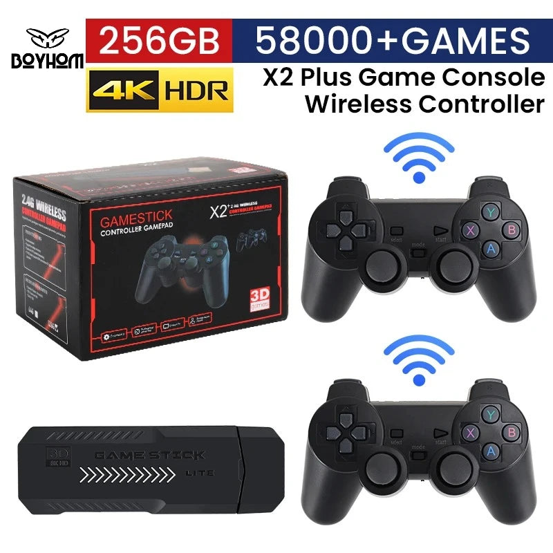 BOYHOM X2 Plus 4K Retro Game Console