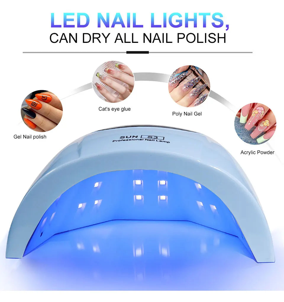 24/6 LED UV Nail Lamp Dryer