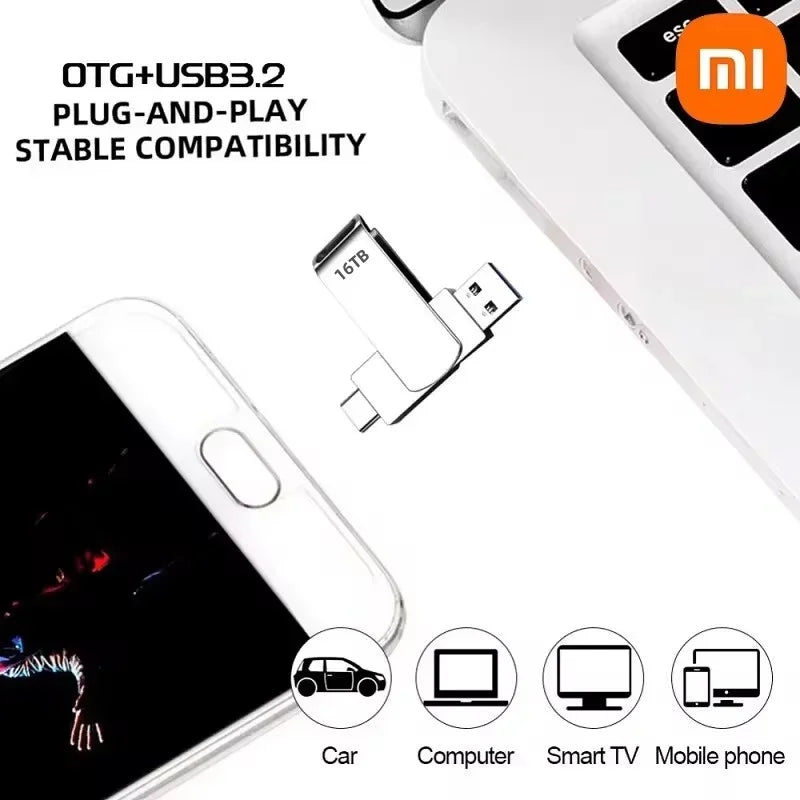 Xiaomi 16TB USB 3.2 Waterproof Flash Drive