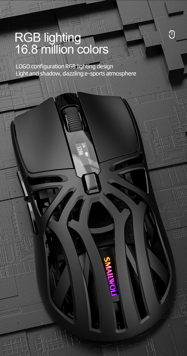 SMAILWOLF RS8 Bluetooth Gaming Mouse Three Mode