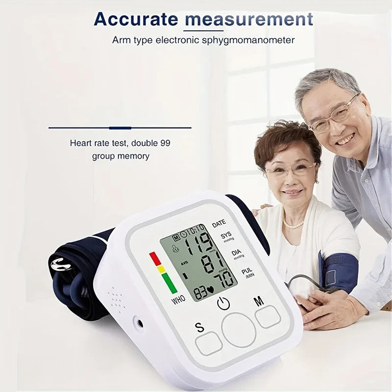 Portable Arm Blood Pressure Monitor Medical Tool