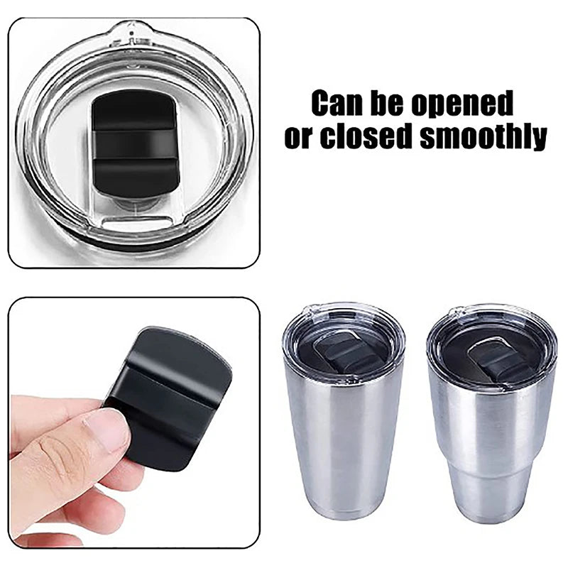 Transparent Coffee Mug Lid for Tumblers