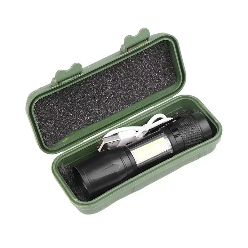 2000LM Tactical LED Flashlight with Display