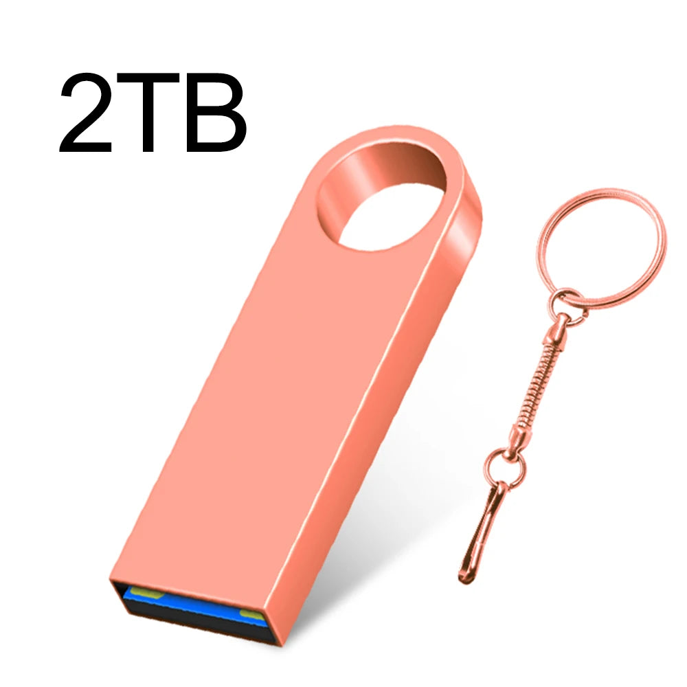 Metal USB Flash Drive 2TB High Speed