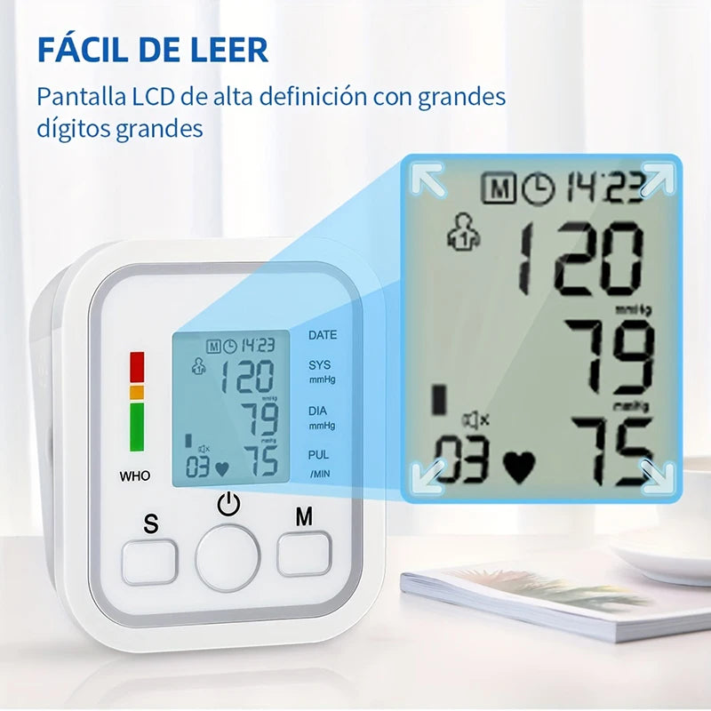 Portable Arm Blood Pressure Monitor Medical Tool