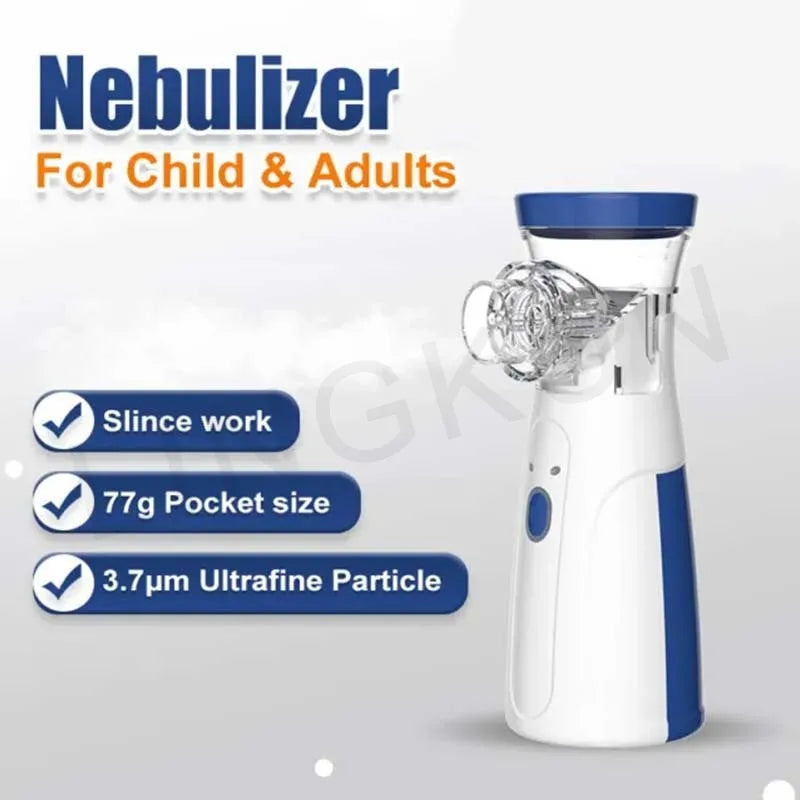Silent Mesh Nebulizer Handheld Asthma Inhaler