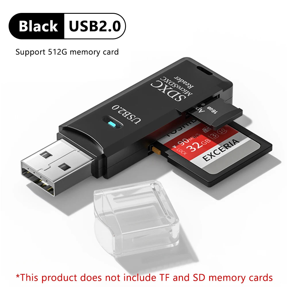 USB 3.0 Micro TF SD Card Reader