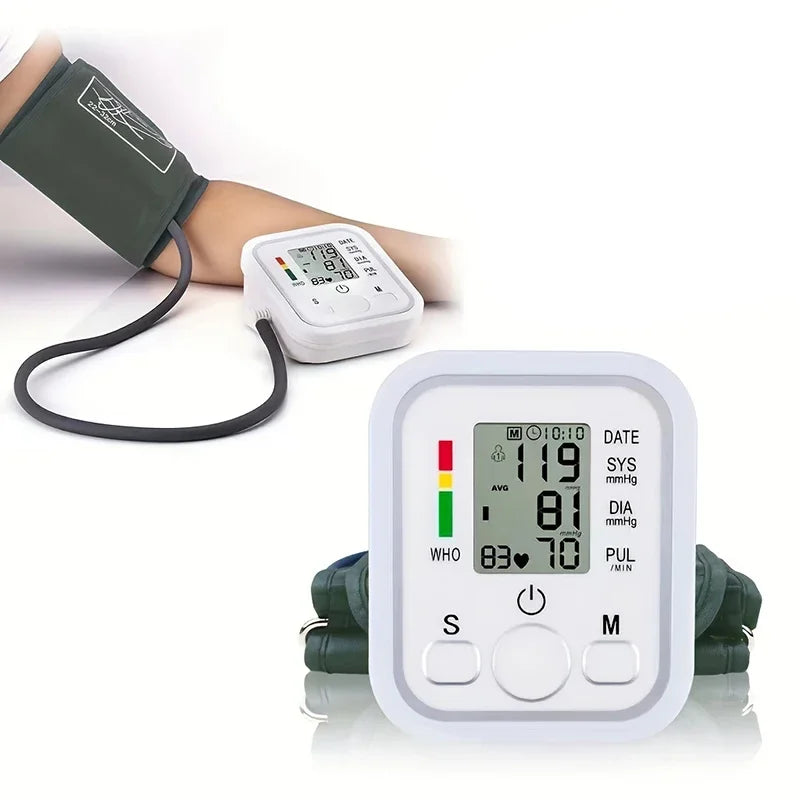 Portable Arm Blood Pressure Monitor Medical Tool