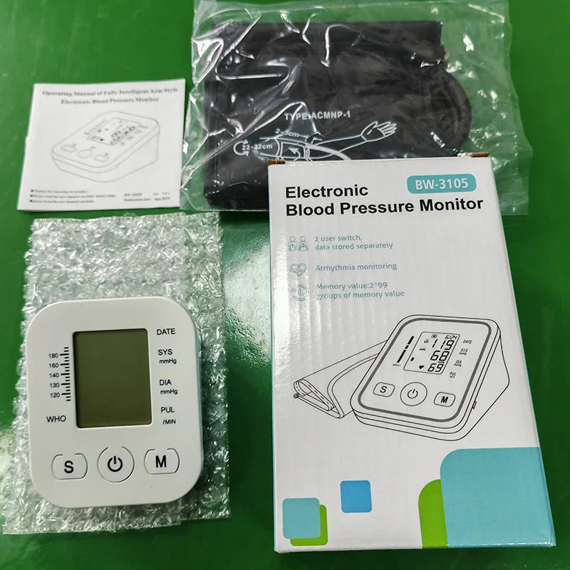 Portable Digital Tonometer Arm BP Monitor