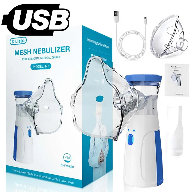 Silent Mesh Nebulizer Handheld Asthma Inhaler