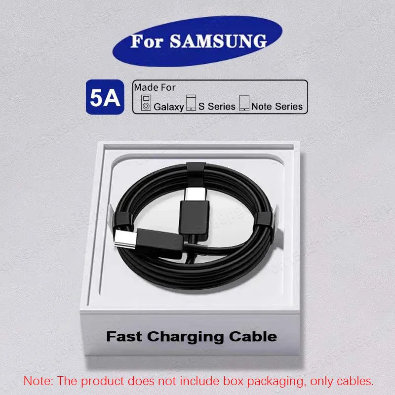 2PCS PD 45W USB C Cable Samsung