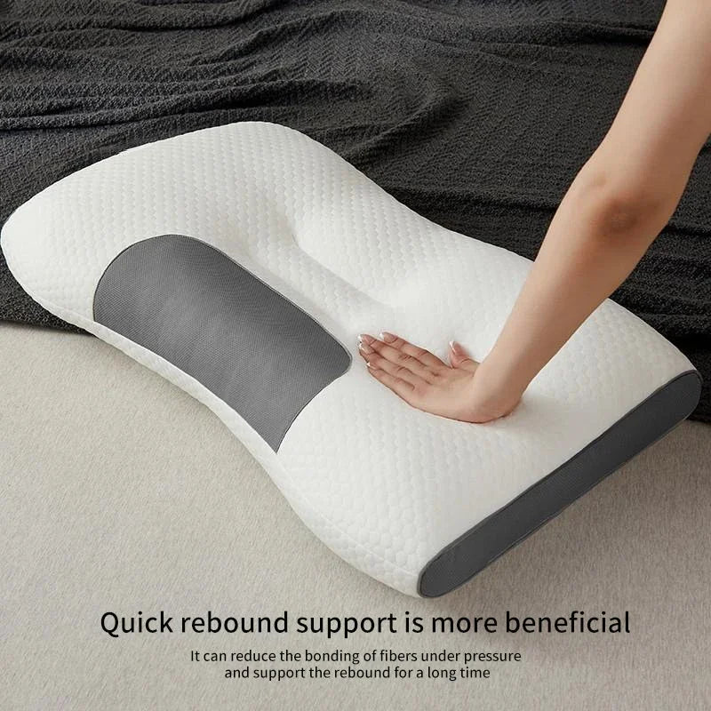 Soft Elastic Sleep Pillow Neck Protection