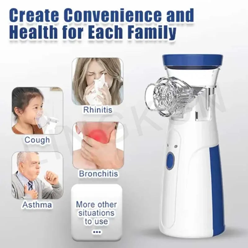 Silent Mesh Nebulizer Handheld Asthma Inhaler