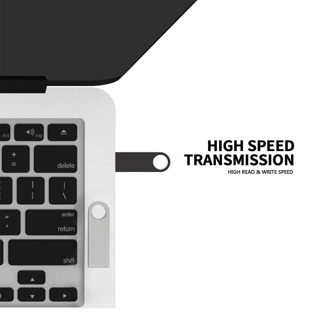 Metal USB Flash Drive 2TB High Speed
