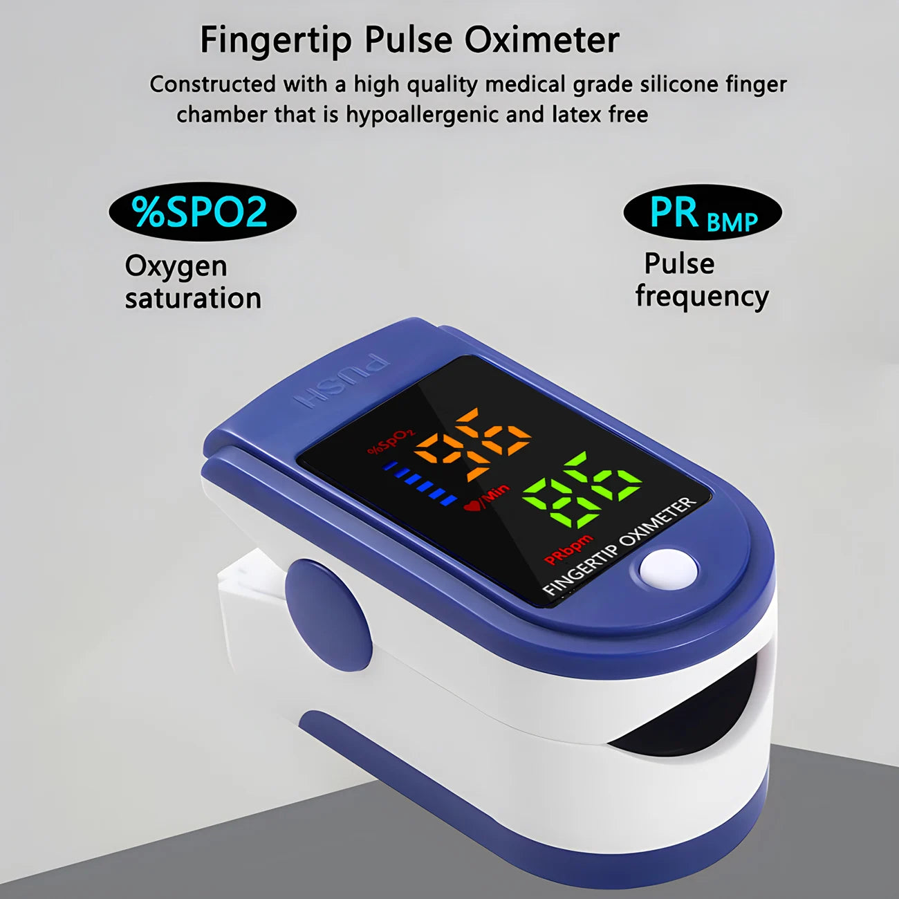 Digital Infrared Thermometer and Pulse Oximeter