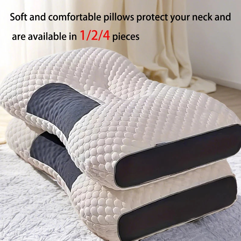 Soft Elastic Sleep Pillow Neck Protection