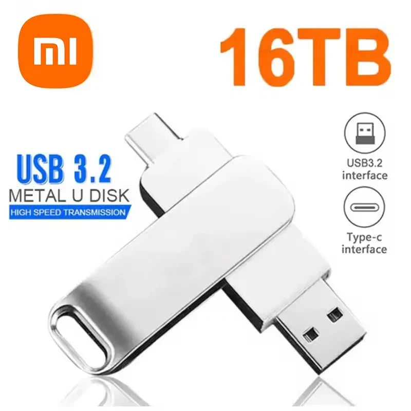 Xiaomi 16TB USB 3.2 Waterproof Flash Drive