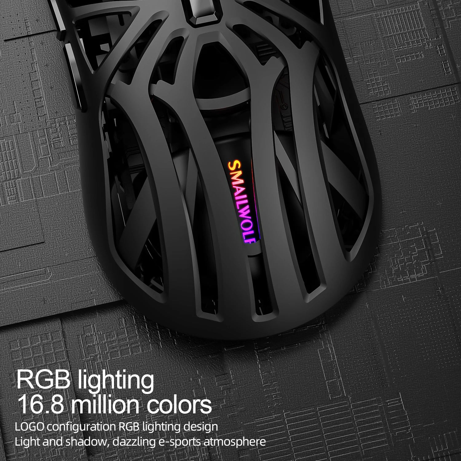 SMAILWOLF RS8 Bluetooth Gaming Mouse Three Mode