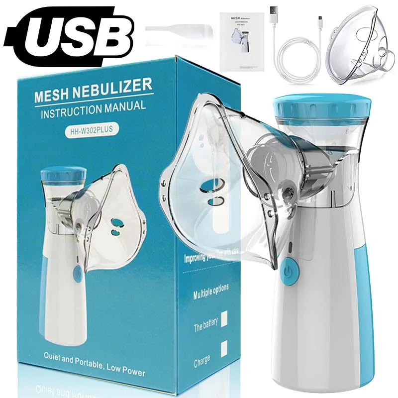Silent Mesh Nebulizer Handheld Asthma Inhaler