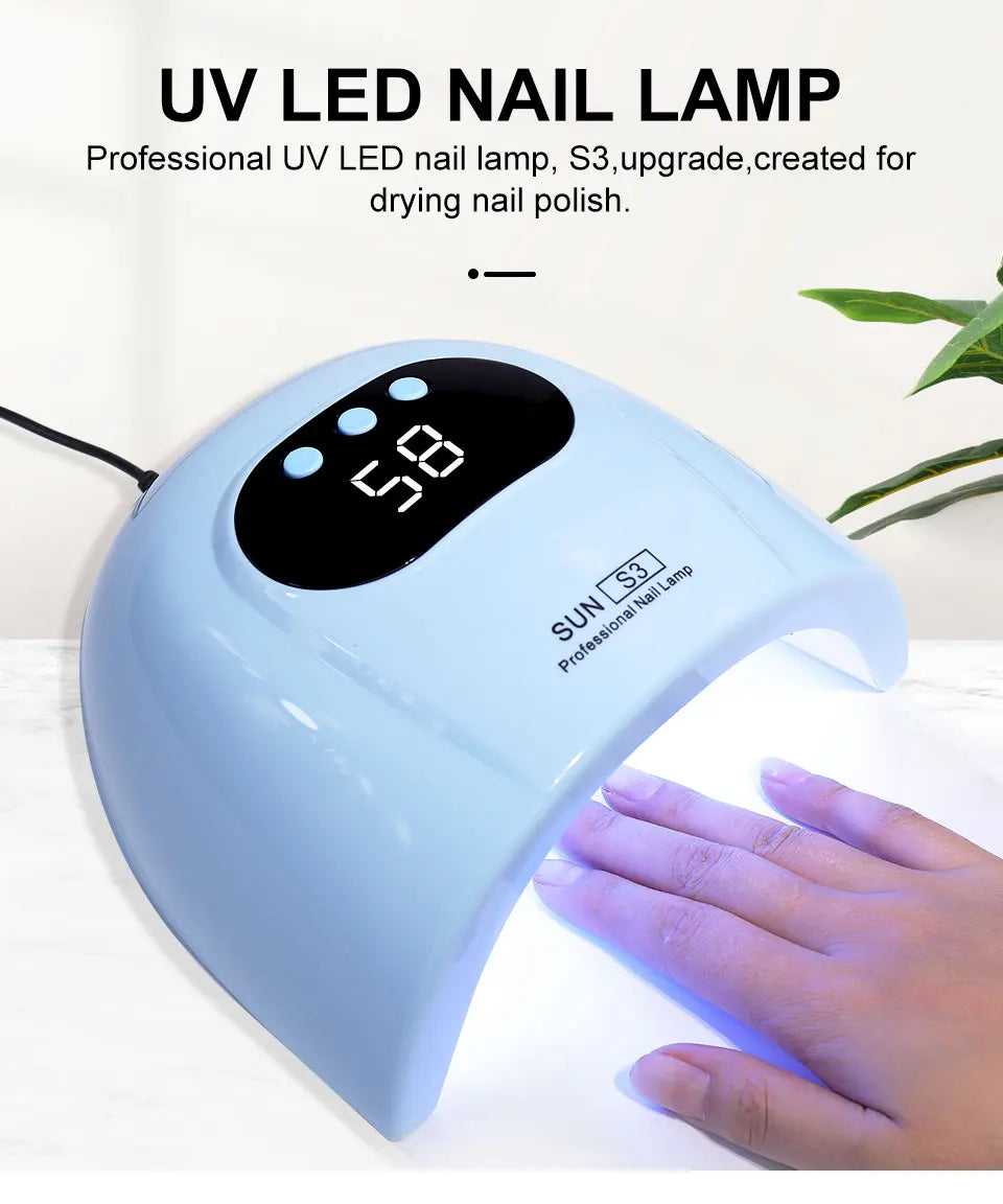 24/6 LED UV Nail Lamp Dryer